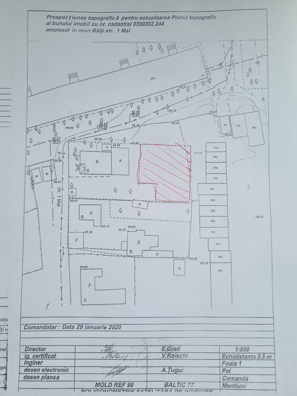 Teren pentru construcții, Bălți, 4 ari