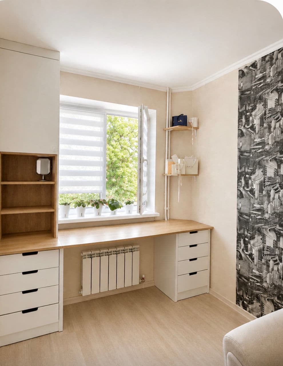 Apartament cu 2 camere, 47 m², 3 etaj