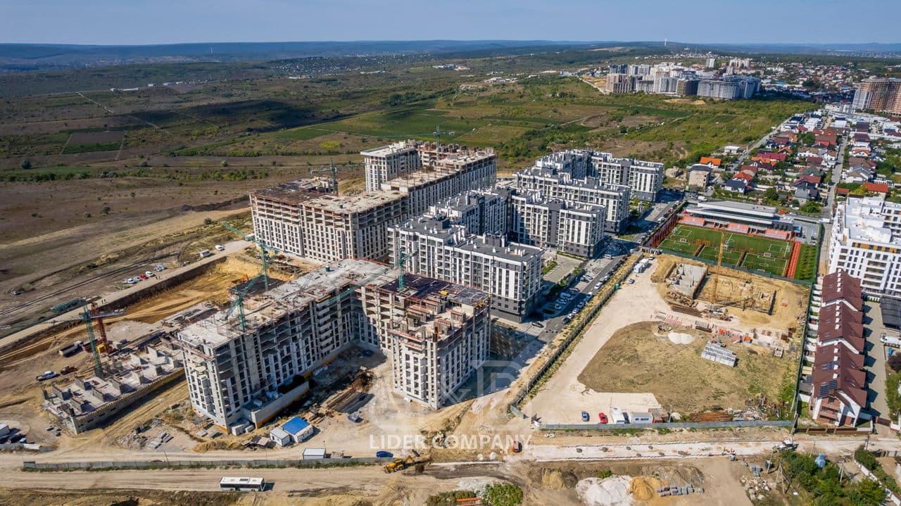 Apartament cu 1 cameră, 49 m², 9 etaj