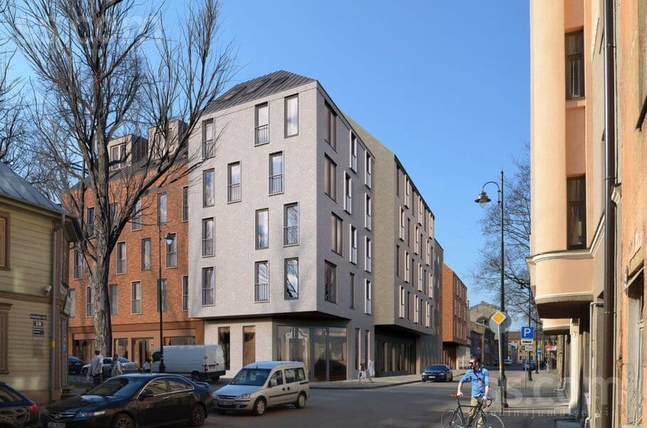 Land, 2870.0 m², Akceptēts būvprojekts (09.2019)
Daudzdzīvokļu māja, 9300 m2, 190 dzīvokļi, Nav, Centre