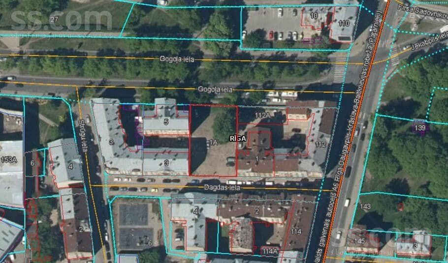 Land, 1001.0 m², Pārdodu perspektīvu zemes gabalu Rīgas centrā Salu tilta tuvumā. Apbūves gabala, Centre