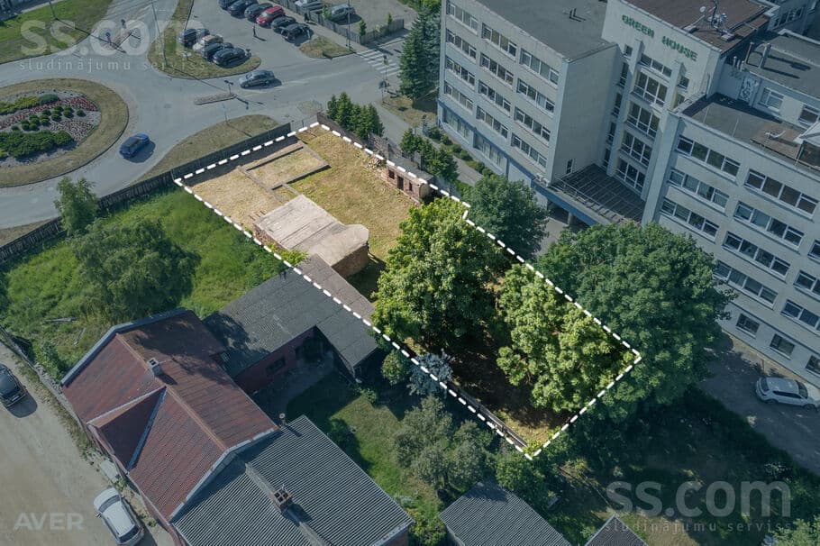 Land, 809.0 m², Perspektīvs plaša pielietojuma zemes gabals tuvu Liepājas pilsētas centram un jū, Liepāja