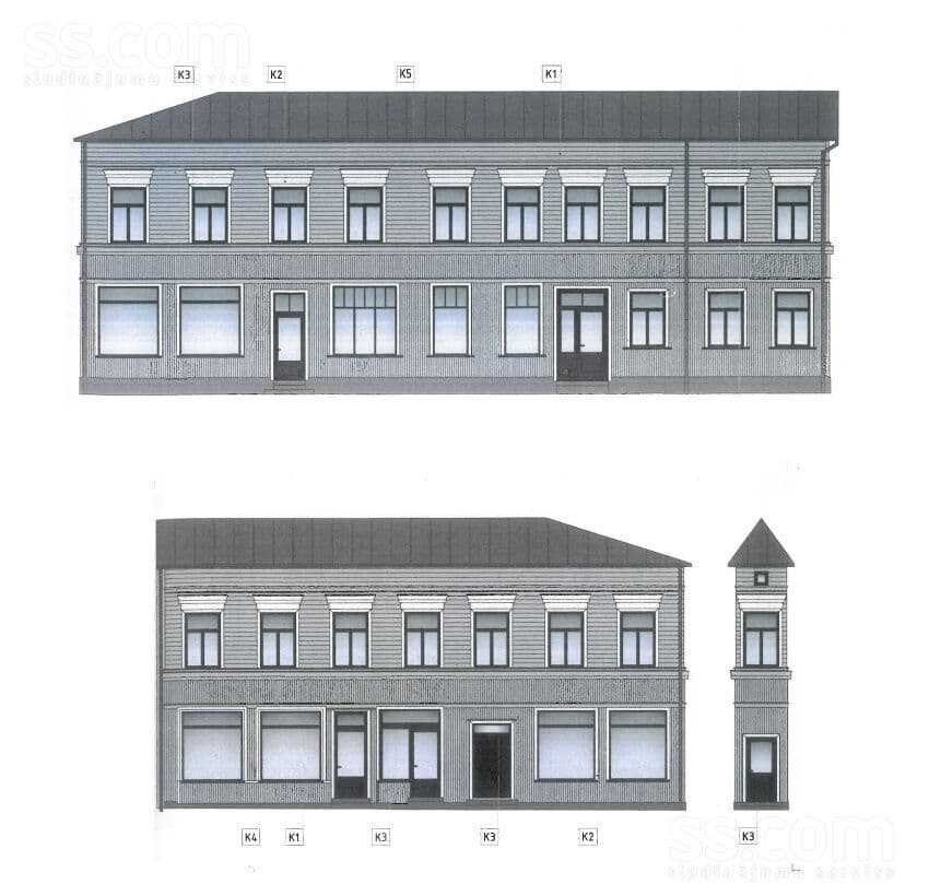 2 rooms, 577.0 m², Investment project. Property for sale, located in Riga, A. Čaka street 6, Centre