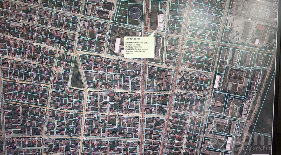 Land, 1727.0 m², Īpašnieks pārdod vai iznomā zemi pilsētas aktīvā vietā, komercapbūvei, daudzstāv, Liepāja