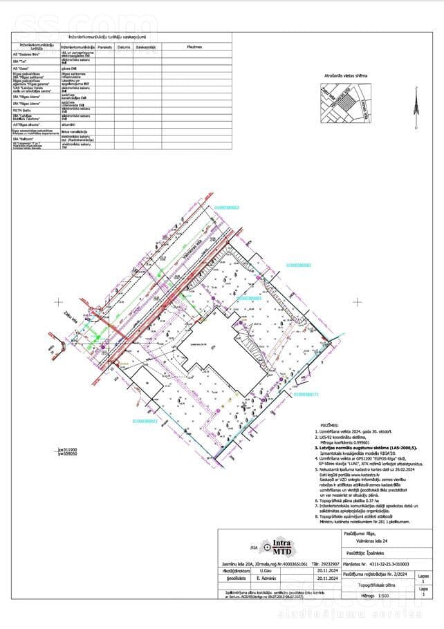 Land, 24.0 m², Pārdodu. Īpašnieks. Atvērta perimetra attīstība. Ir iespējams uzbūvēt ēku līdz 4, Centre