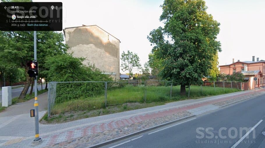 Land, 725.0 m², Investīciju objekts pie centra – Jd1 zona ar komunikācijām 
Pie zemes gabala pi, Liepāja