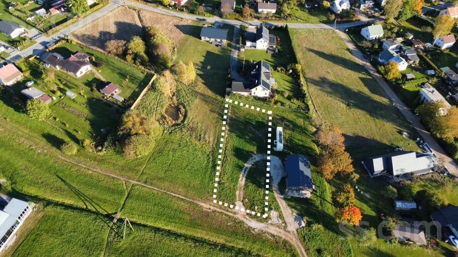 Land, 1368.0 m², Plašs, perspektīvs zemes gabals privātmājas būvniecībai Valmierā - Burkānciemā., Valmiera
