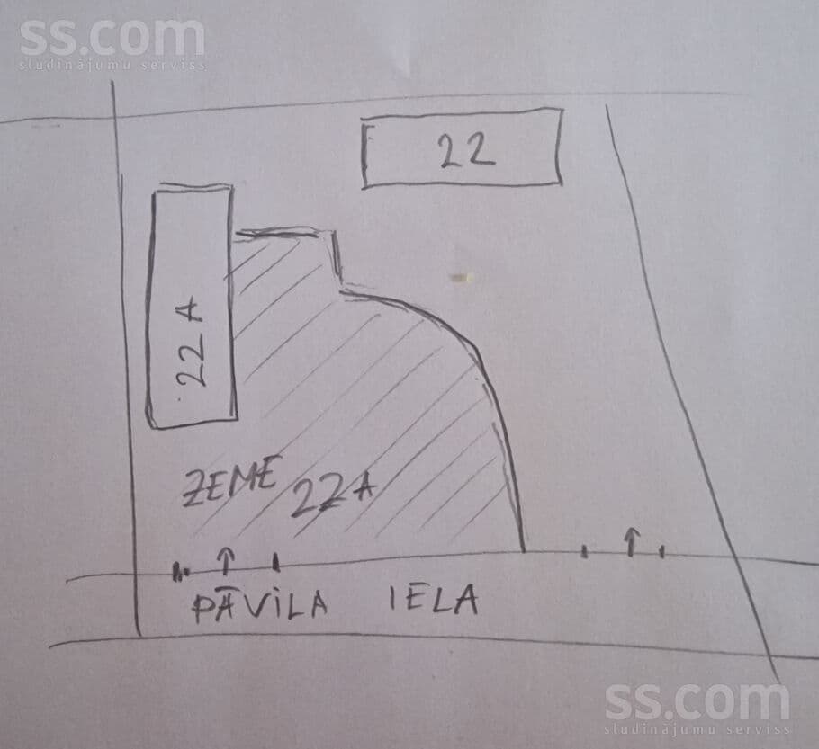 1 rooms, 380.0 m², Pārdodu mazu mājiņu ar 380m2 pagalmu pašā pilsētas centrā pie koncertzāl, Ventspils