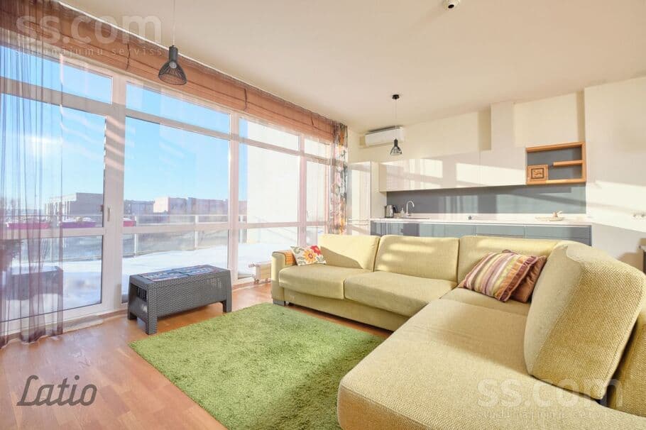 2 rooms, 85.0 m², Silts un saulains dzīvoklis Lielupes krastā Jūrmalā – Dzintaros, Majori
