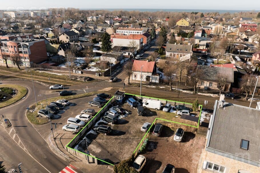Land, 579.0 m², Pārdod zemes gabalu apbūvei pie "Green house" apļa, Liepājā. 
Lieliska vieta Jū, Liepāja