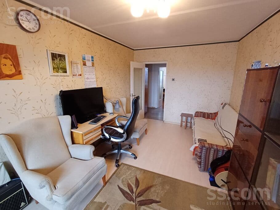 2 rooms, 50.0 m², Pārdod divistabu dzīvokli Valmierā, Vaidavas ielā 4a. 
Dzīvokli, Valmiera