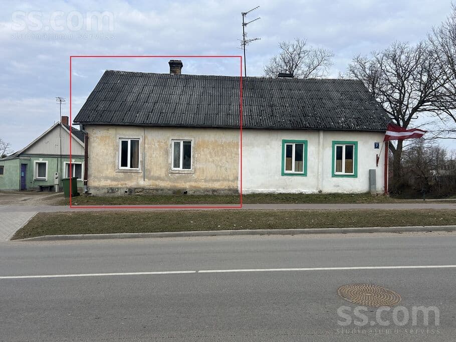 1 rooms, 30.0 m², Pārdodam dzīvokli bez remonta. 
Pilsētas centrs, ļoti laba lokā, Rēzekne