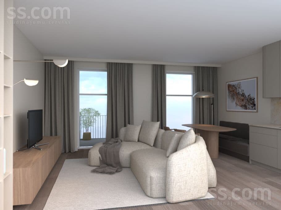3 rooms, 77.0 m², Attīstītājs pārdod trīsistabu dzīvokli jaunajā projektā Valmierā, Valmiera