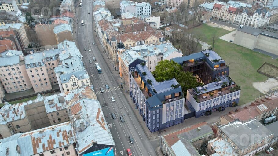 Land, 2837.0 m², Īpašnieks pārdod investīciju objektu Rīgas centrā, Brīvības ielā 107. 

Zeme 2, Centre