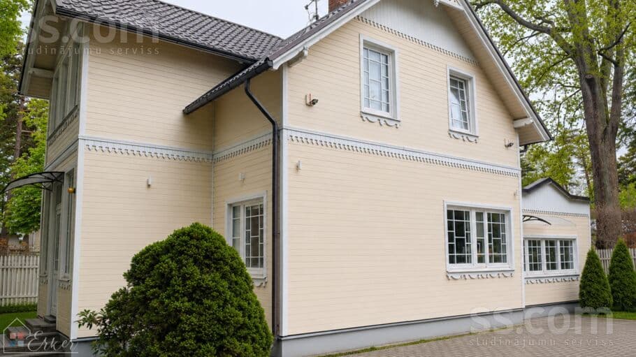 2 rooms, 393.0 m², Lieliska ģimenes māja vēsturiskajā Jūrmalas stilā tiek piedāvāta pārdoša, Majori