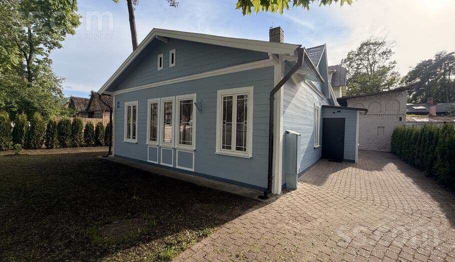 1 rooms, 400.0 m², Īpašnieks pārdod pilnībā restaurētu, mājīgu un saulainu māju Jūrmalā, li, Majori