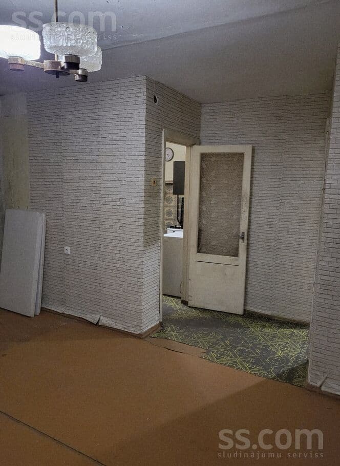 1 rooms, 8.0 m², Продается 1-комнатная квартира с центральными коммуникациями в ц, Jēkabpils