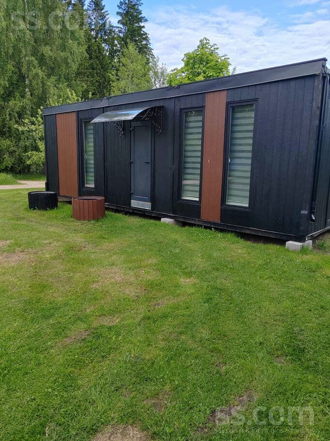 1 rooms, 27.0 m², Pārdodu moduļu māju 9x3 izmērs. Siltinata domāta dzīvošanai ziemā un vas, Rēzekne
