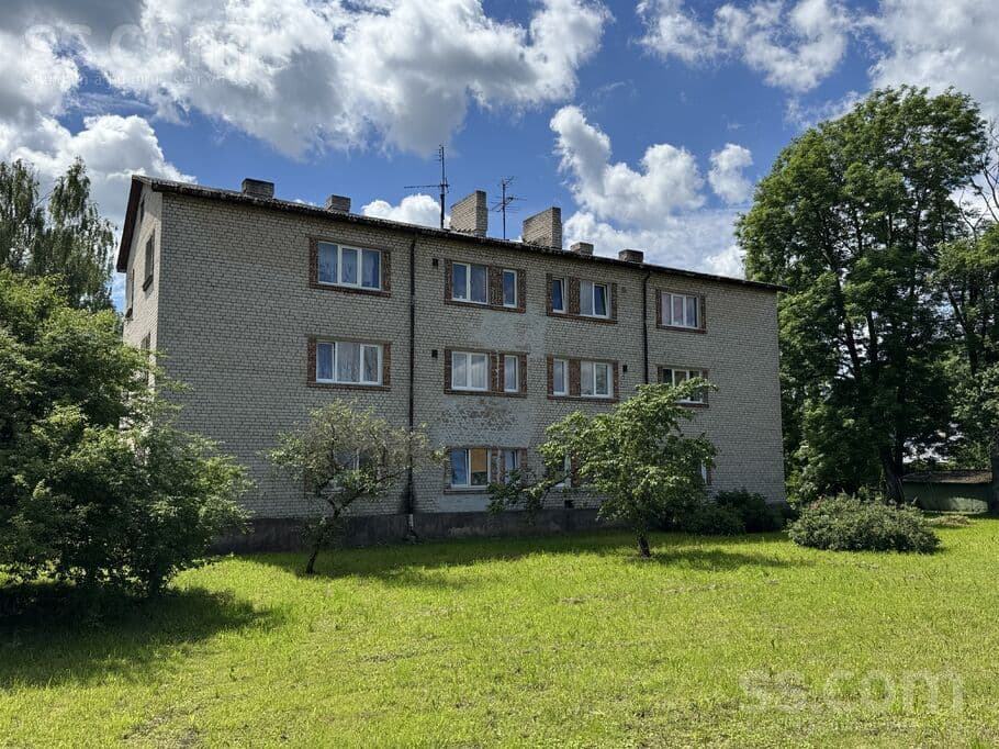 2 rooms, 46.0 m², Dzīvoklis vidēji labā stāvoklī, veikts remonts, jauni Pvc logi u, Jēkabpils