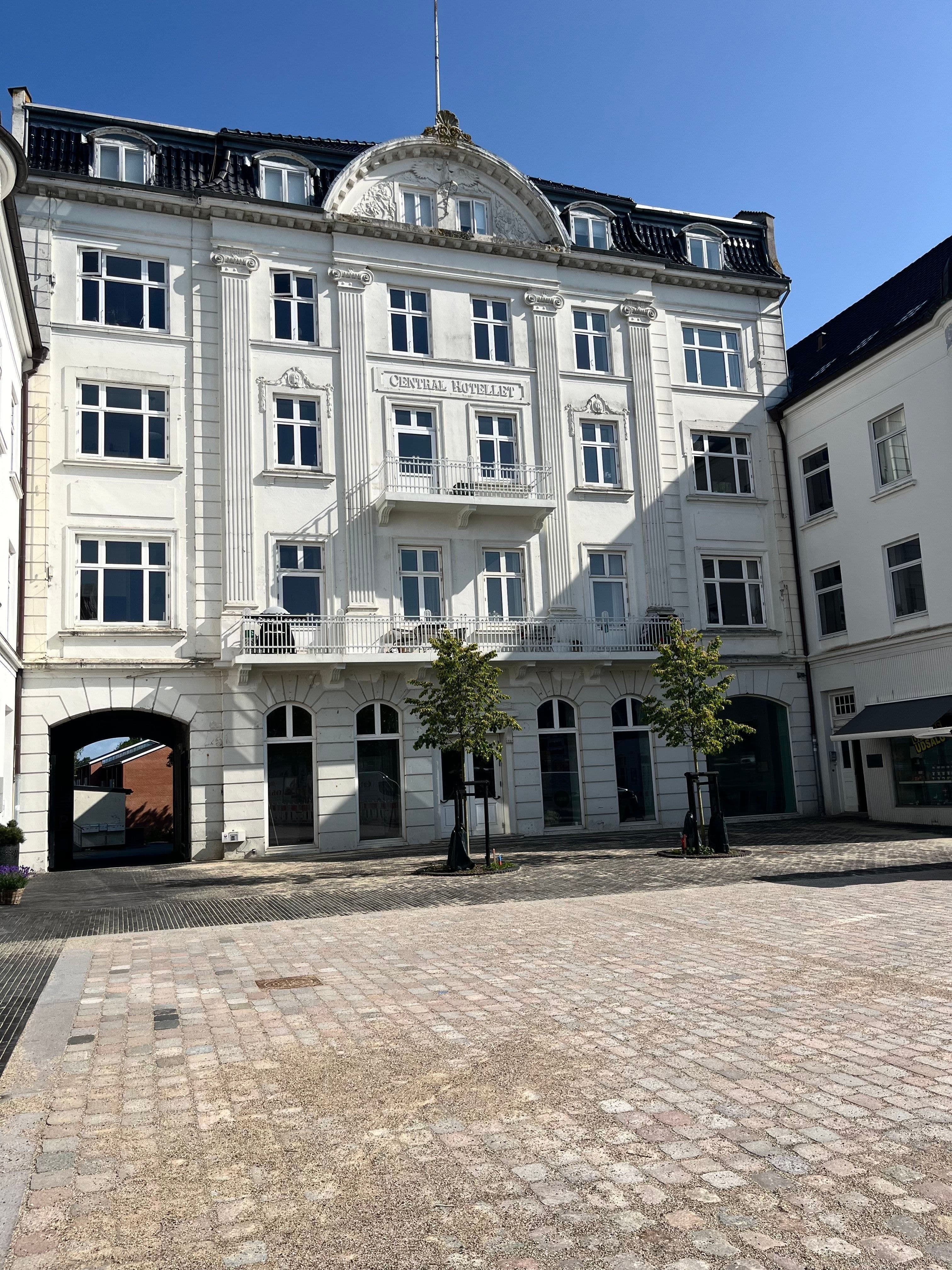 Taglejlighed i Centralhotellet på Torvet