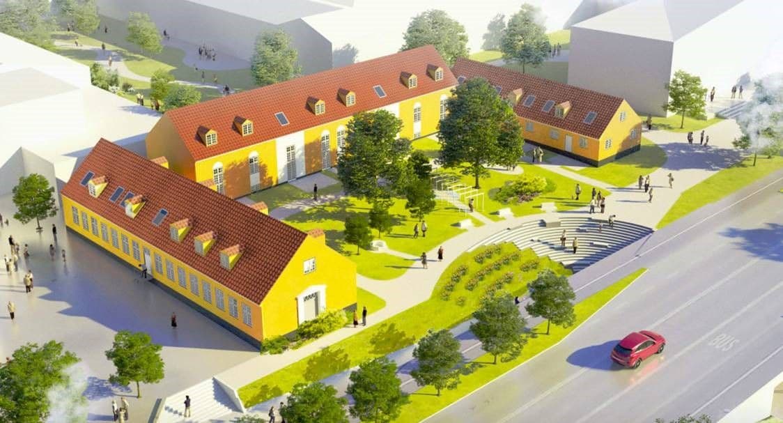 BO I FARUMS GAMLE RÅDHUS! - I HJERTET AF BYEN OG DENS KULTURLIV ....