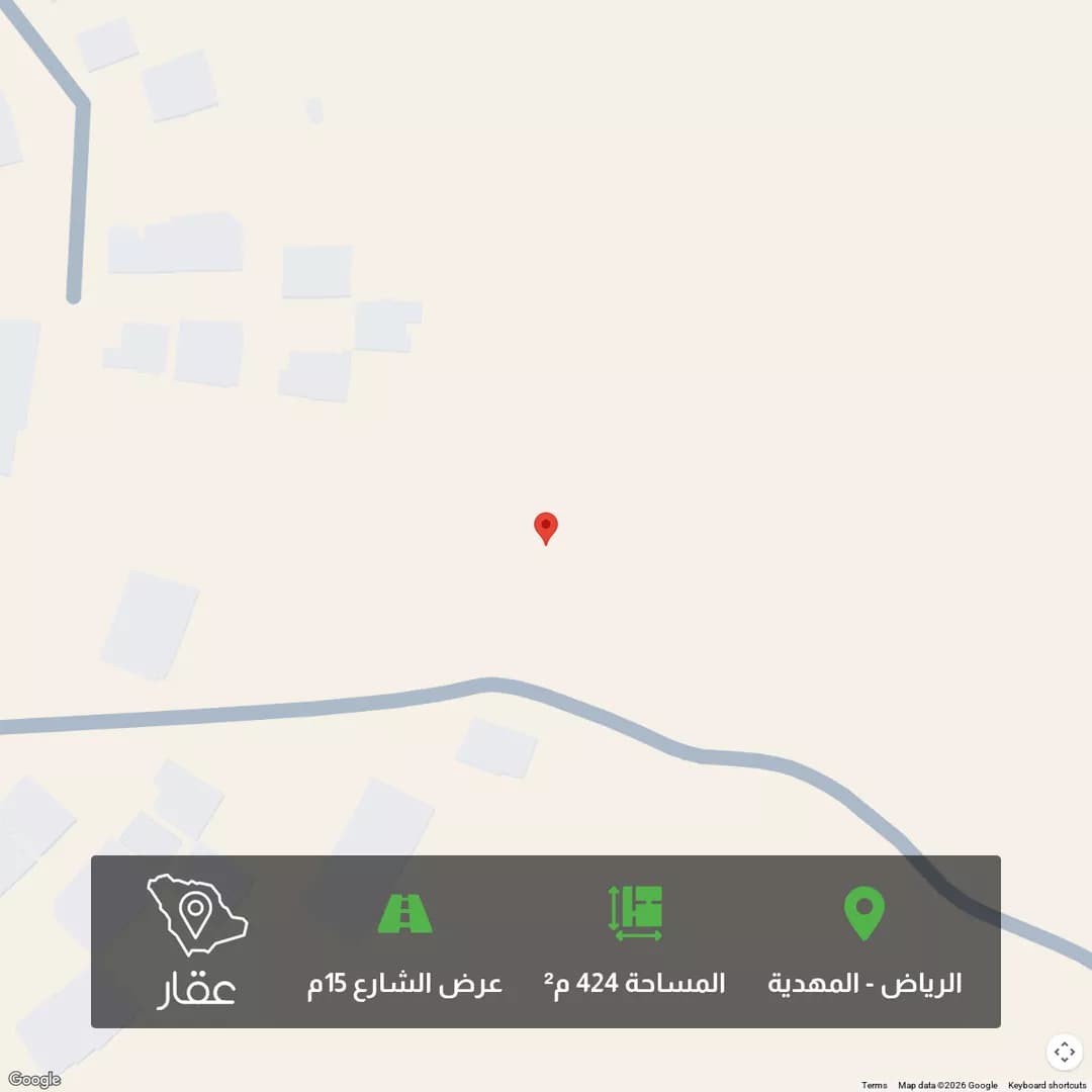 أرض للبيع في حي المهدية, مدينة الرياض, منطقة الرياض