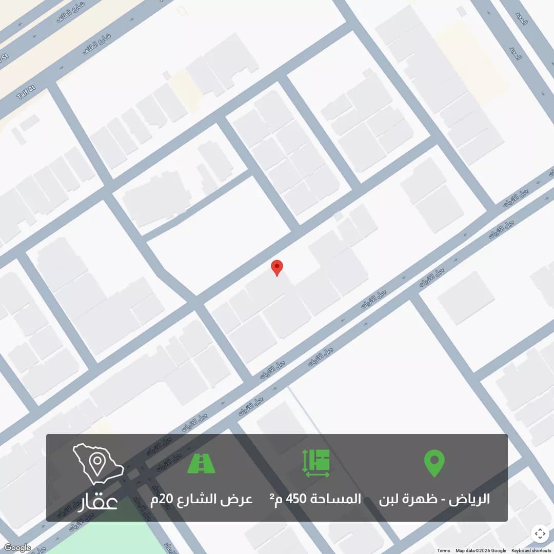 أرض للبيع في شارع رقم 322, حي ظهرة لبن, مدينة الرياض, منطقة الرياض