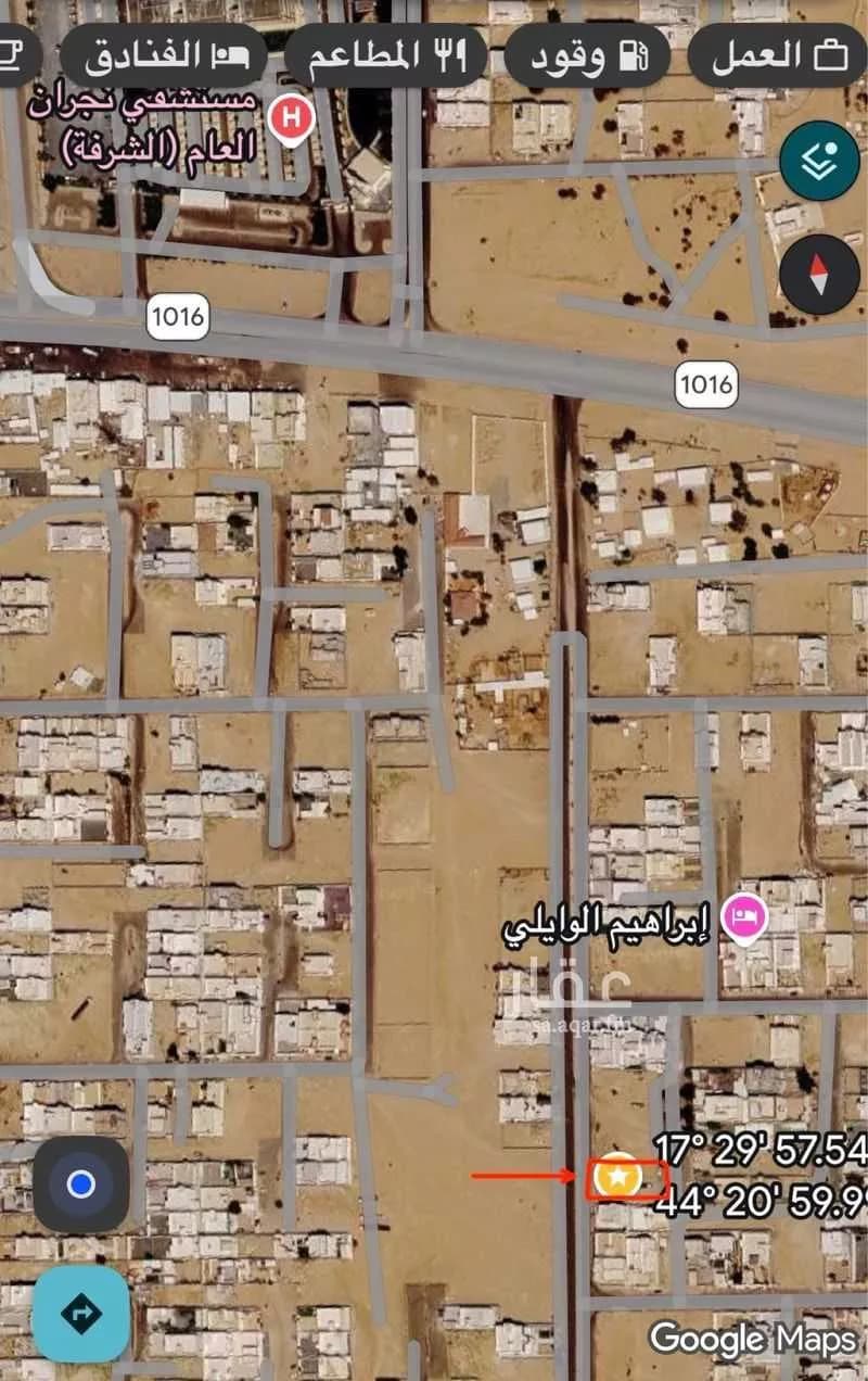 أرض للبيع في شارع 12971722, حي الشرفة, مدينة نجران, منطقة نجران