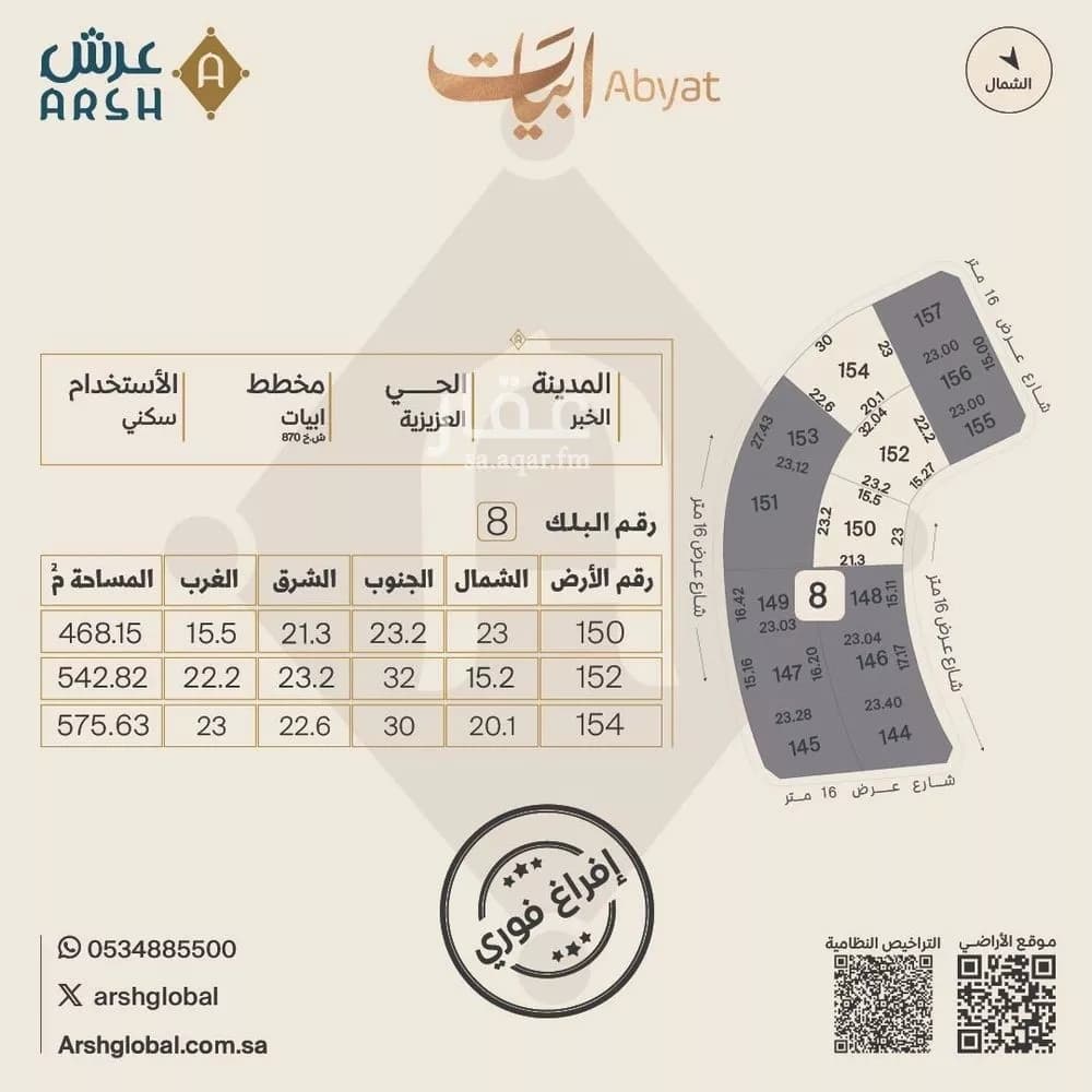أرض للبيع في حي الدرة, مدينة الخبر, المنطقة الشرقية