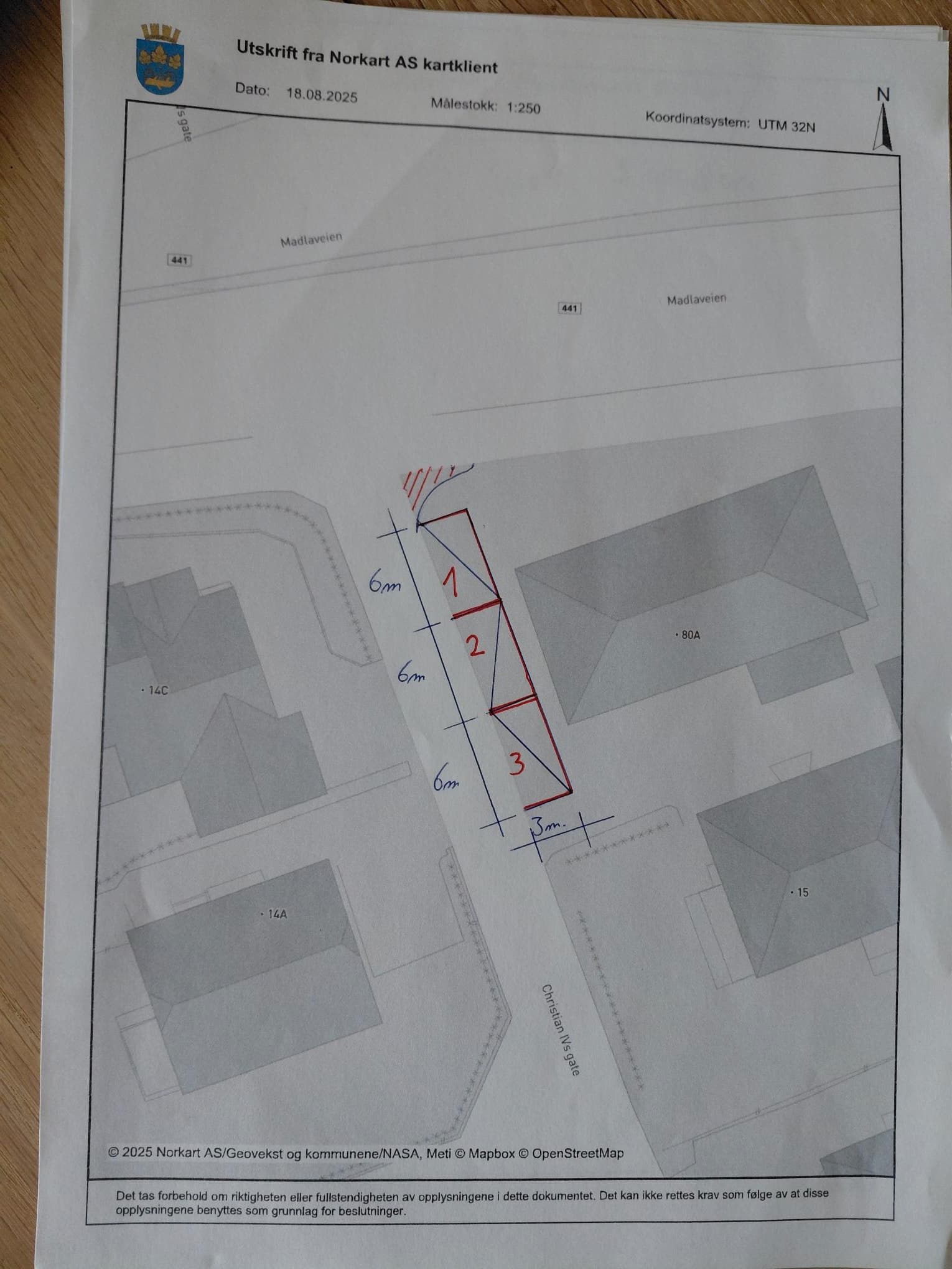 Privat Eiganeset - Eiganeset, 1 stk stor parkeringsplass til salgs