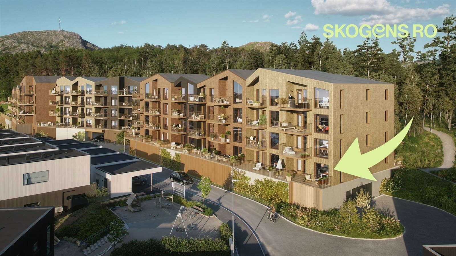 EiendomsMegler 1 Nybygg Sandnes Ny endeleilighet like ved Melshei | Stor, solrik terrasse |