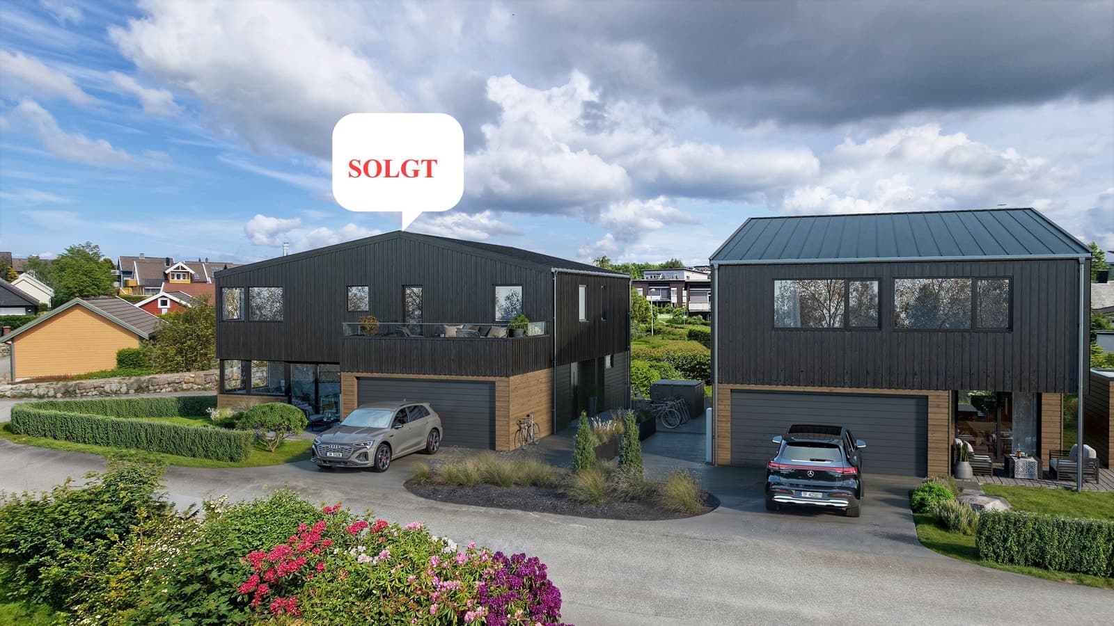 EIE eiendomsmegling - Rogaland Eiendomsmegling AS 1 SOLGT! Unike eneboliger over 3 plan med hybel. 340 - 350 m2 med 6-7 soverom og idyllisk beliggenhet i blindvei.