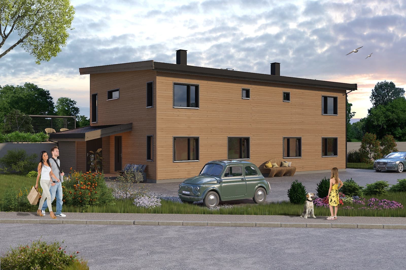 Privatmegleren Nordhordland 1 av 2 solgt - Flott prosjektert tomannsbolig | Familievennlig beliggenhet | 3 soverom | Biloppstillingsplass Blomhaugane 5