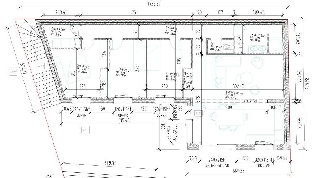 Vente Terrain 204 m&sup2;