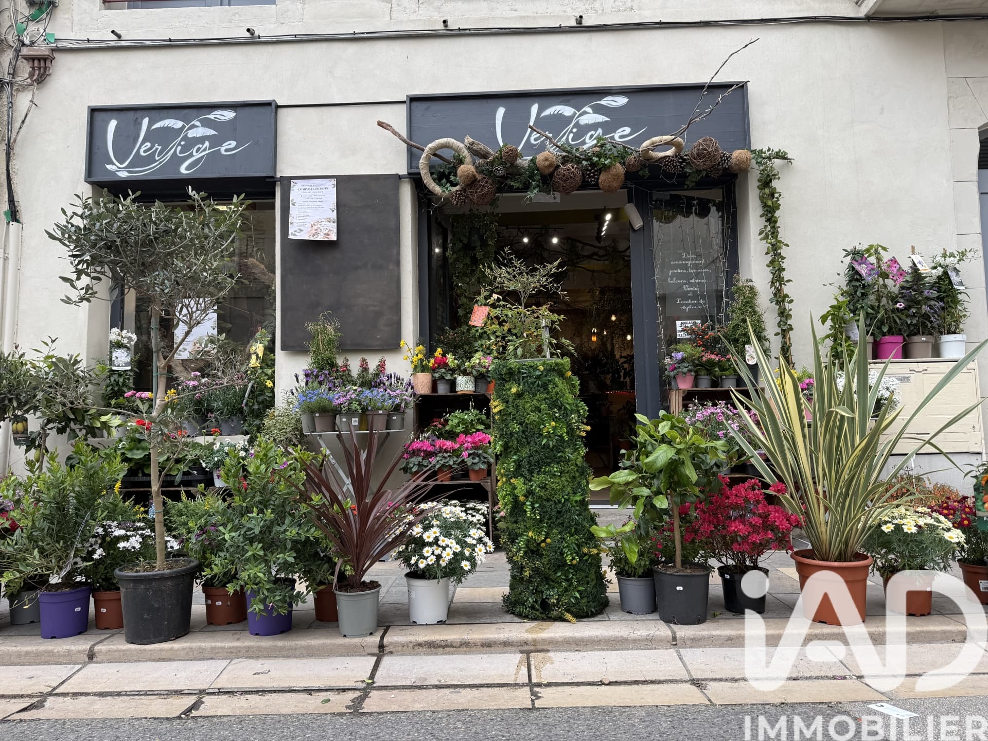 Vente Cadeaux, Fleurs 91 m&sup2;