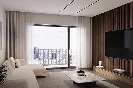 4 rooms, 95.3 m² - Pallasti 6-10, Torupilli, Kesklinn, Tallinn
