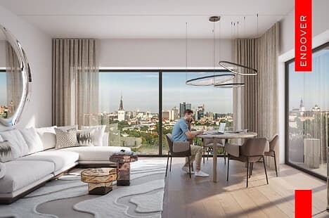 2 rooms, 72.7 m² - Krulli 10-46, Kalamaja, Põhja-Tallinn, Tallinn