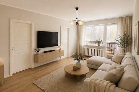 4 rooms, 64.0 m² - Sõle tn 45, Põhja-Tallinn, Tallinn
