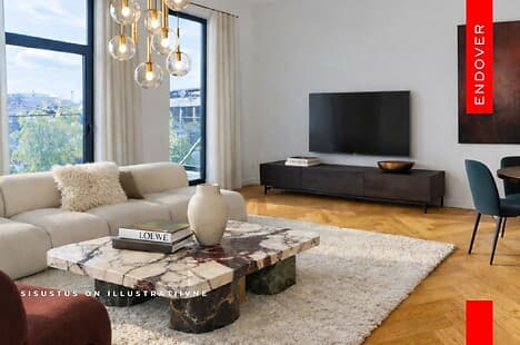 3 rooms, 66.9 m² - Uus-Volta 7-50, Kalamaja, Põhja-Tallinn, Tallinn