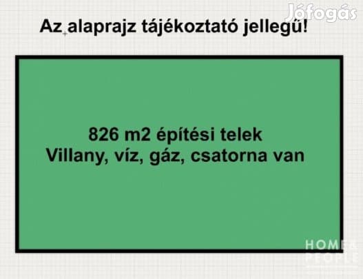 Építési telek Deszken!