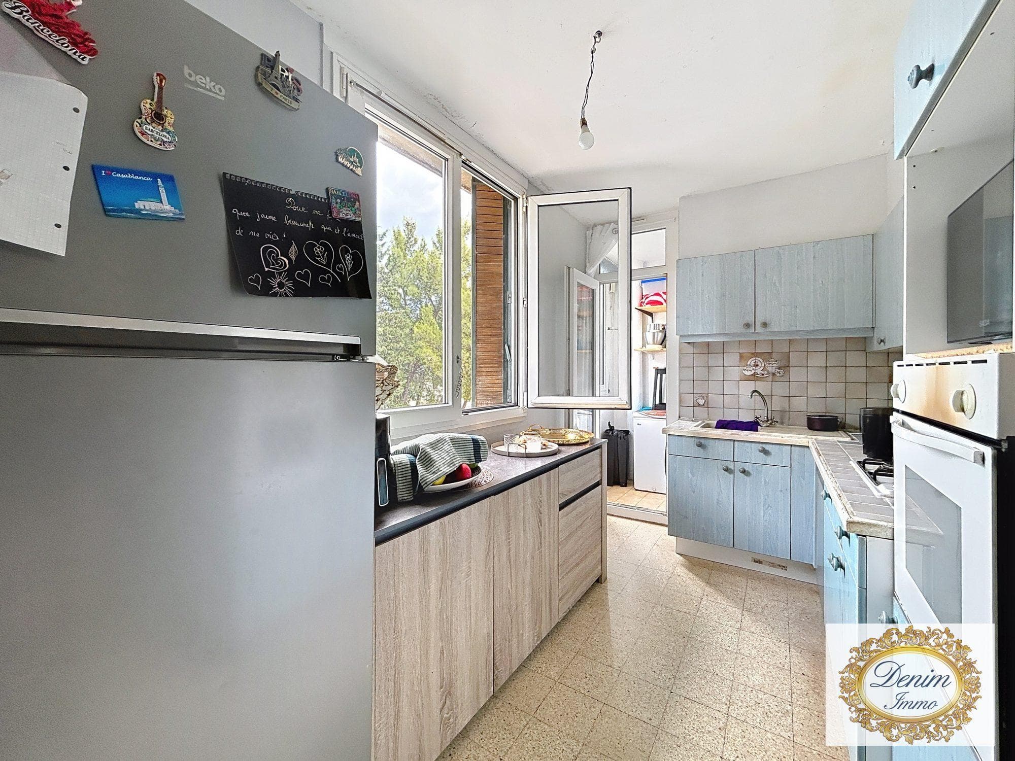 Appartement T4 loué avec garage et cave
