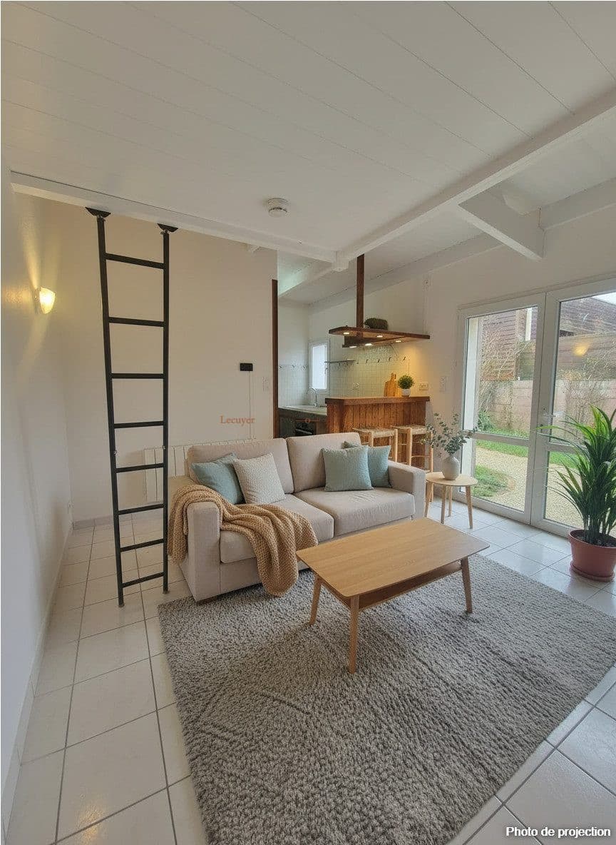 Appartement T2 avec jardin - Saint-Nazaire