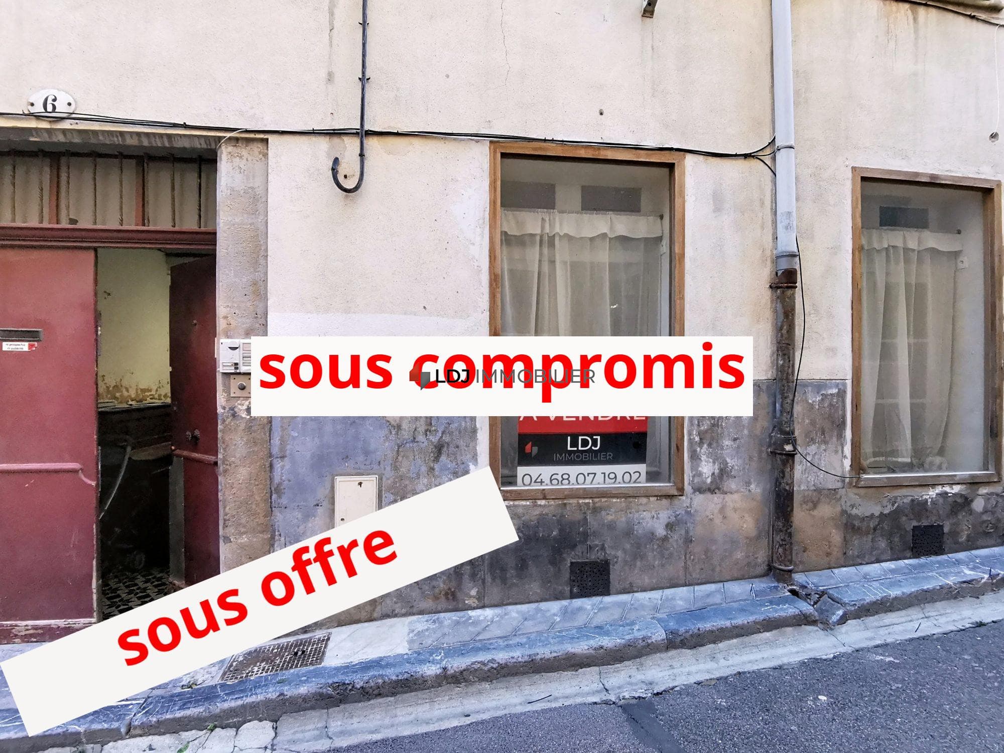 Appartement rdc avec terrasse 70 m2