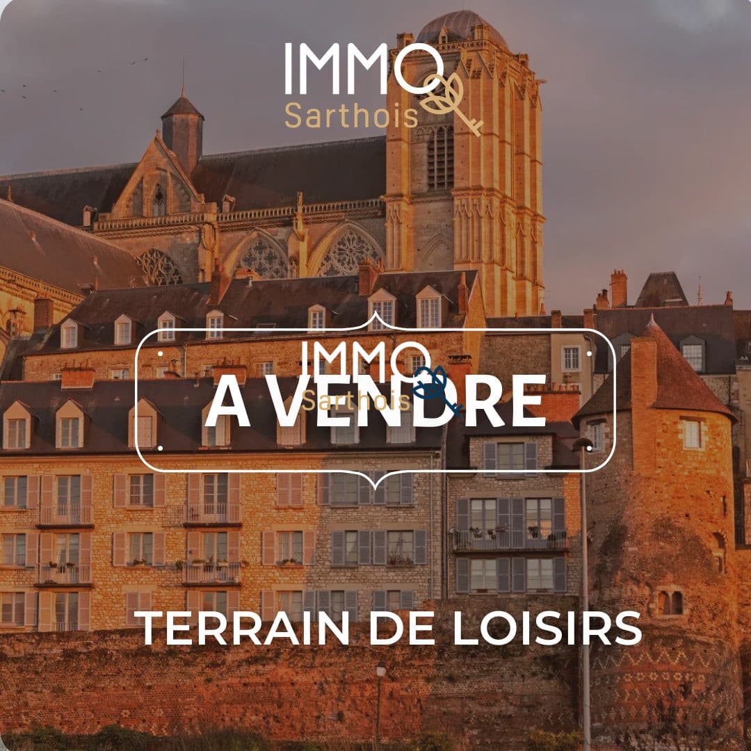 Terrain de loisirs arboré au Sud-Ouest du Mans