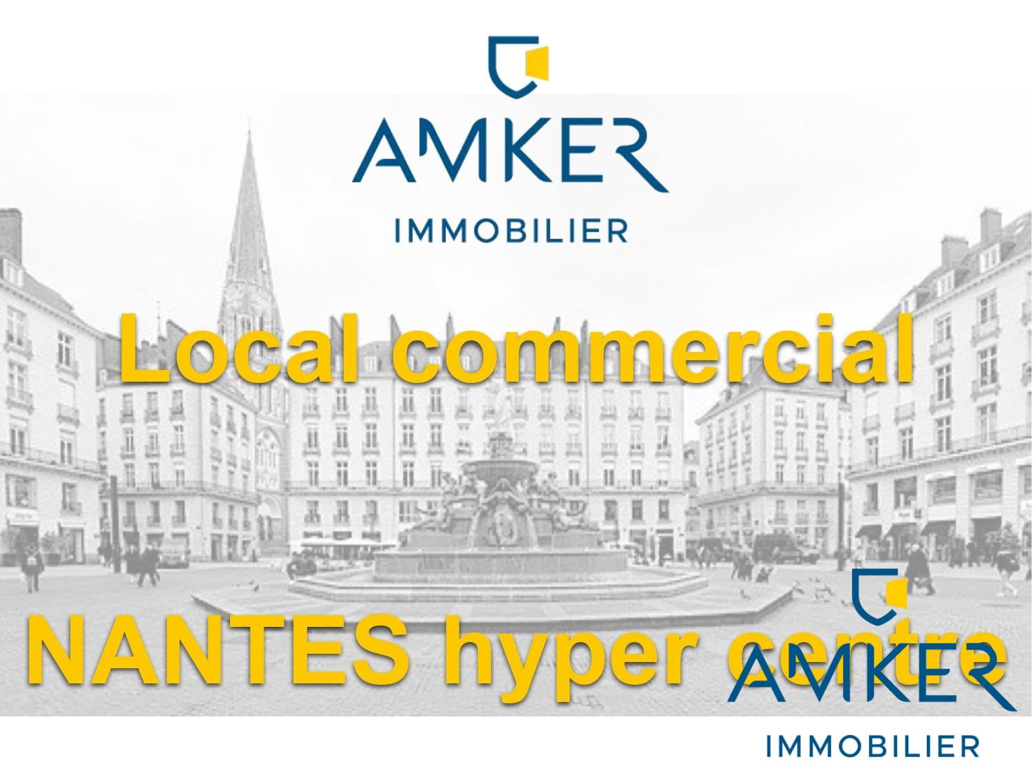 Cession de bail - local commercial - Nantes hyper centre