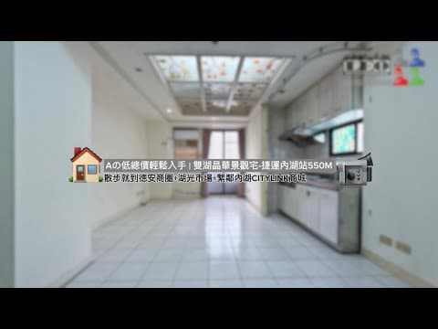 低總價-輕鬆入手｜內湖AIT核心生活圈・捷運550M◎LEO