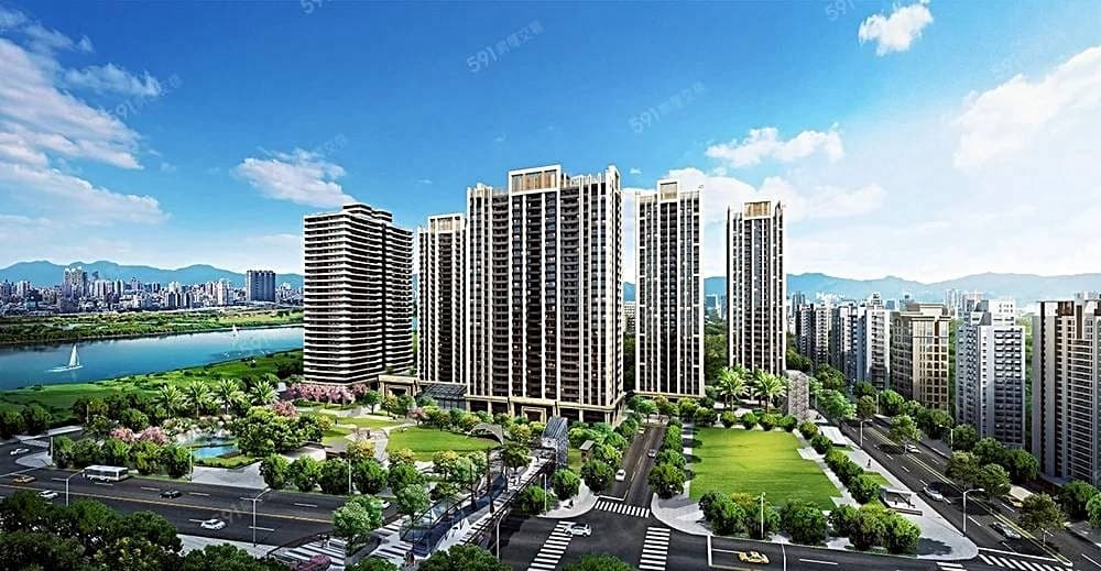 ▉獨家預售屋▉都廳大院E3戶▉捷運景觀高樓2房車▉住商小翁▉