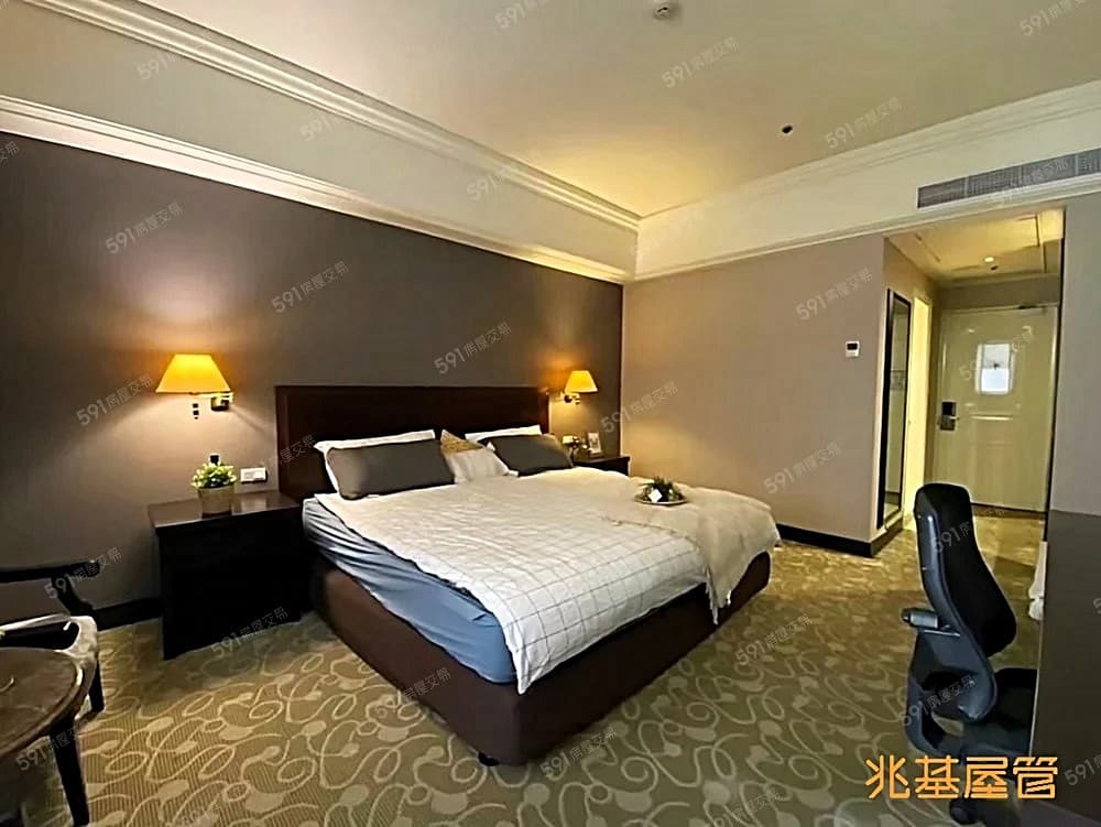 兆基🏠小巨蛋站🚇飯店式套房❤南京復興免仲!可短租!可議價