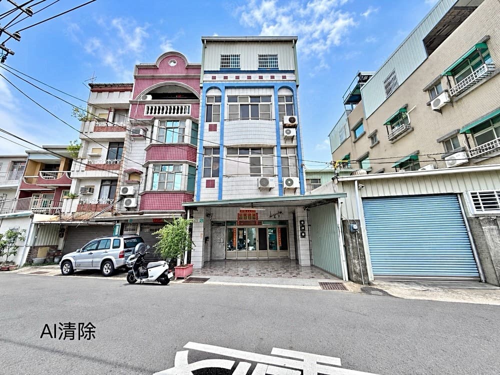 安南區北安市場大地坪收租15房透天出價談
