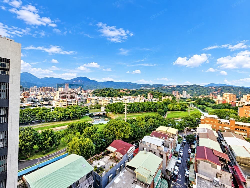 專賣全陽豐會士林芝山站高樓層河岸景觀三房配坡平車位